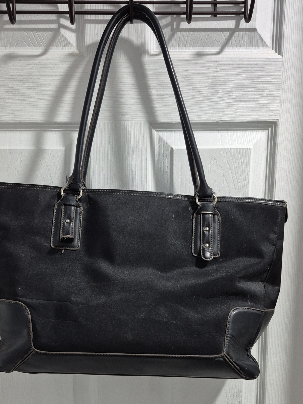 Black Women's Tote Bag 19X12 - Picture 1 of 6
